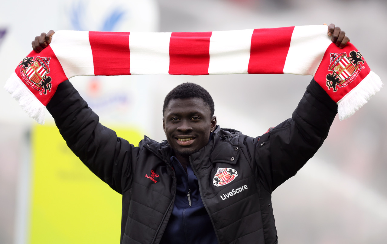 New signing Jocelin Ta Bi of Sunderland