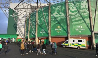 Images of Celtic Park on Saturday 10 January 2026. Celtic 4 Dundee Utd 0.