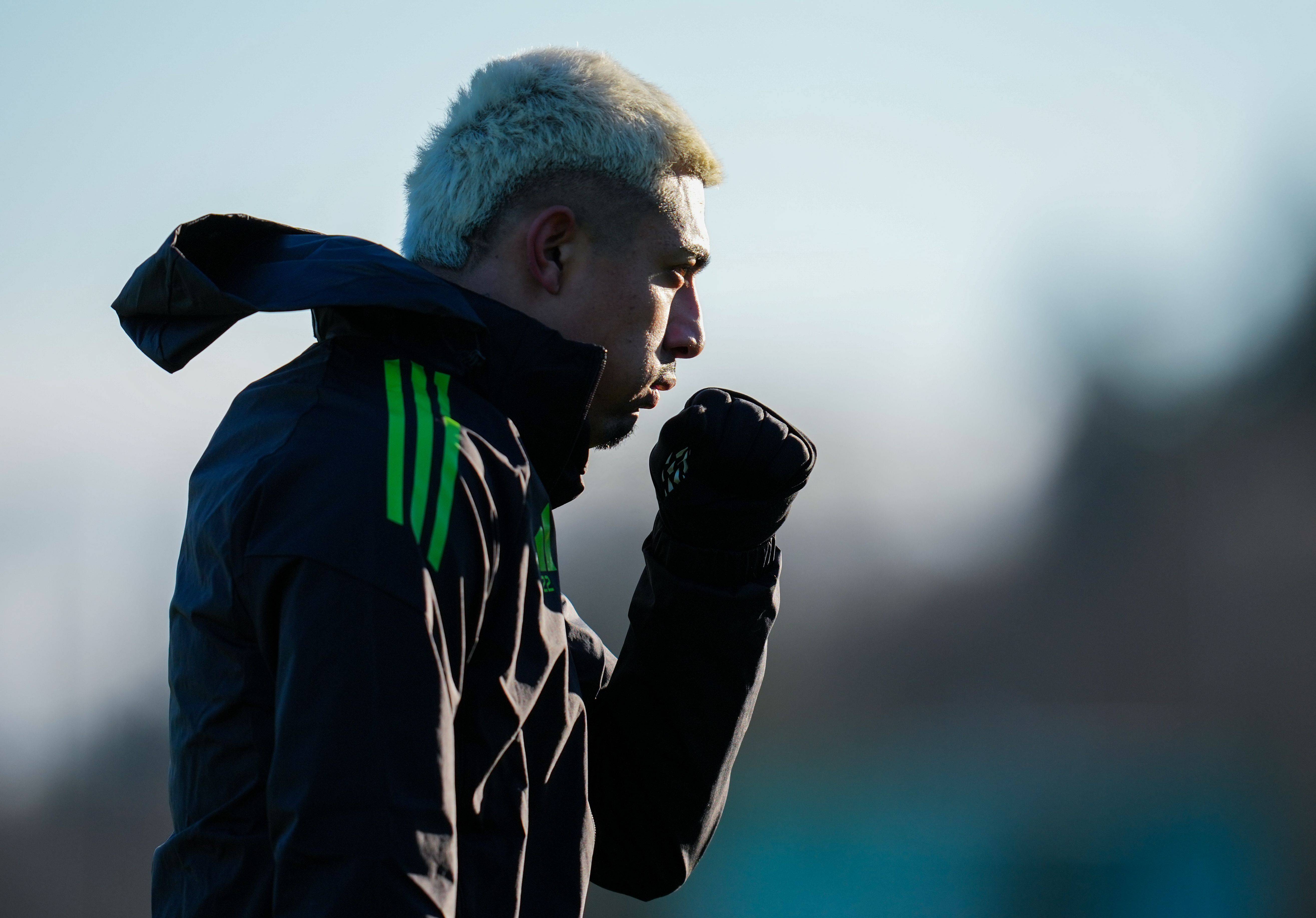 Julian Araujo of Celtic