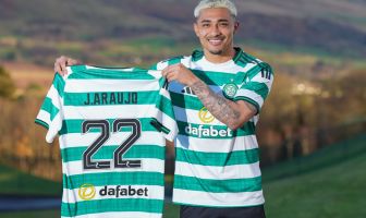 Julian Araujo of Celtic