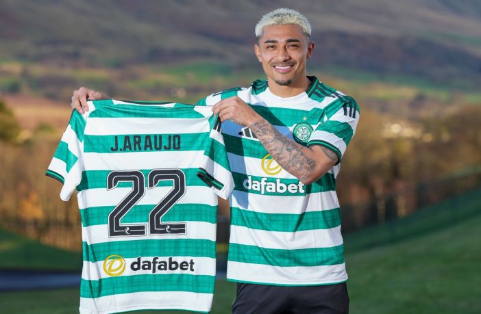 Julian Araujo of Celtic