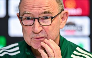 Celtic Manager Martin O'Neill speaks at a mainstream conference