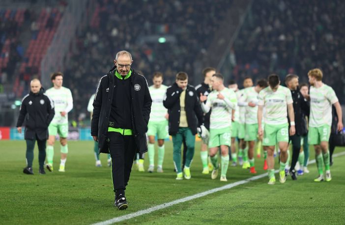 Martin O Neill, manager of Celtic