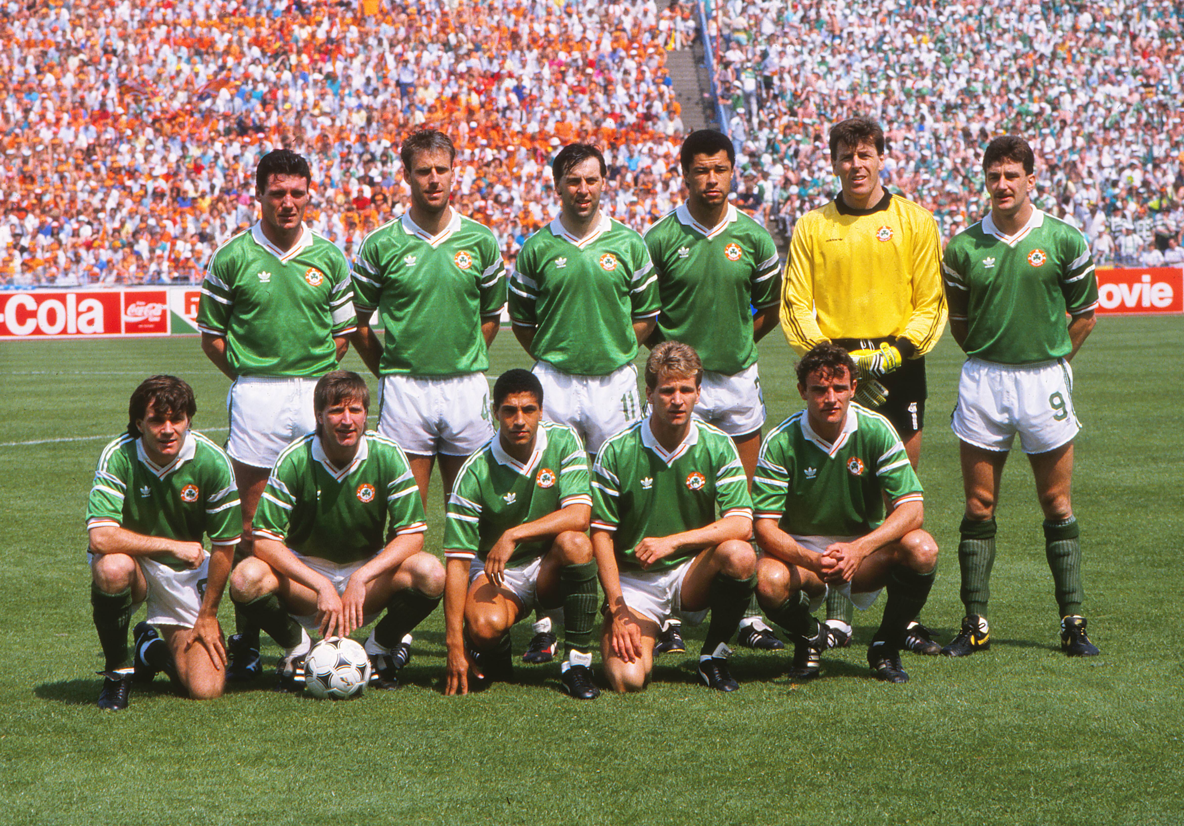 Republic of Ireland team 1988