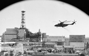 Decontamination of the Chernobyl nuclear power plant buildings