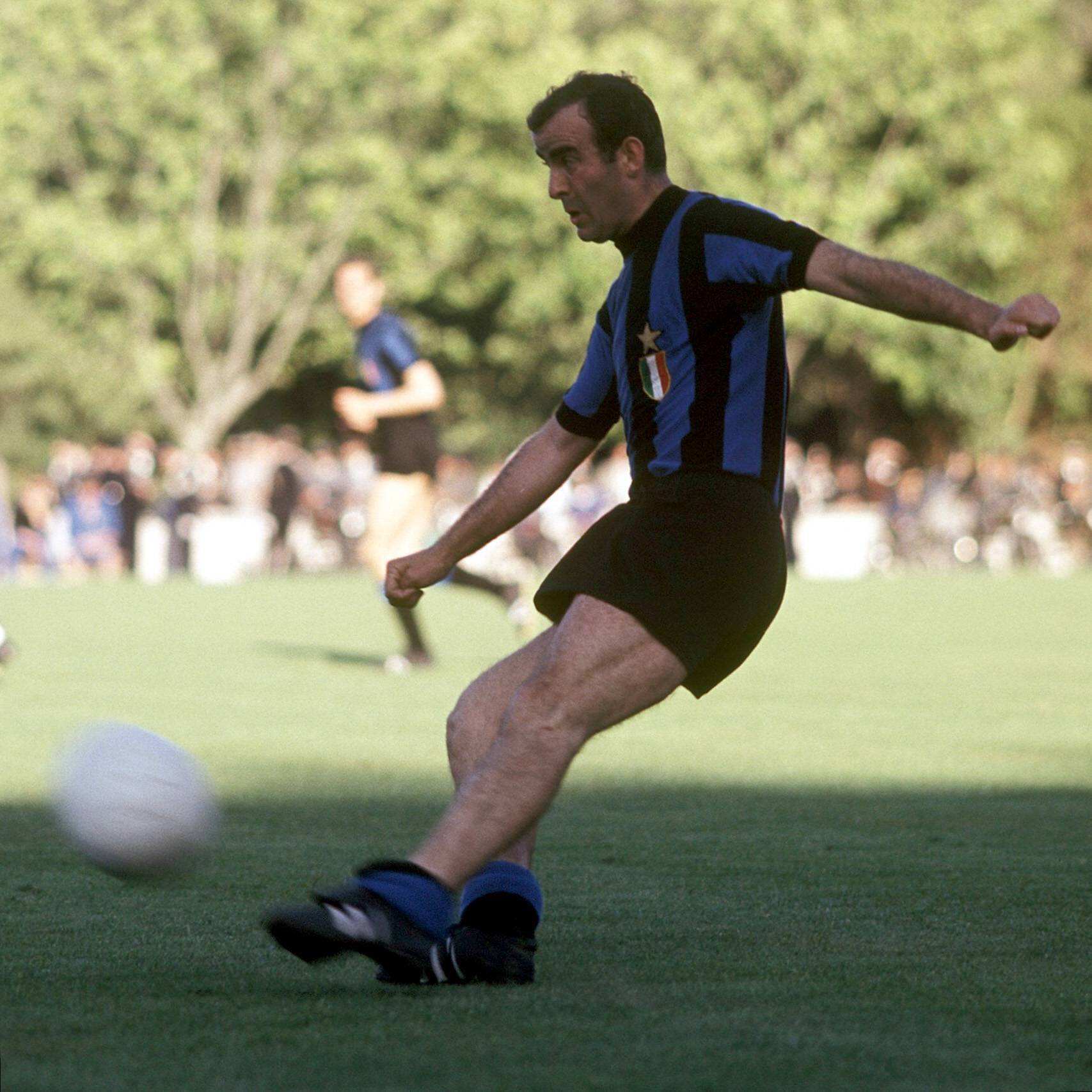 Mario Corso Inter Milan in Lisbon.