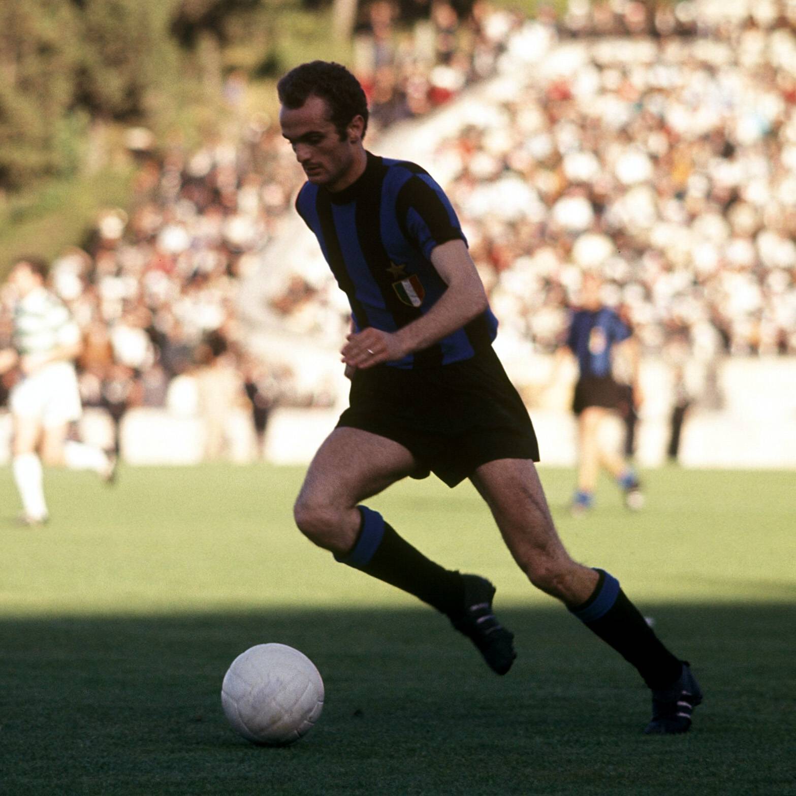 Sandro Mazzola (Inter) in Lisbon. 
