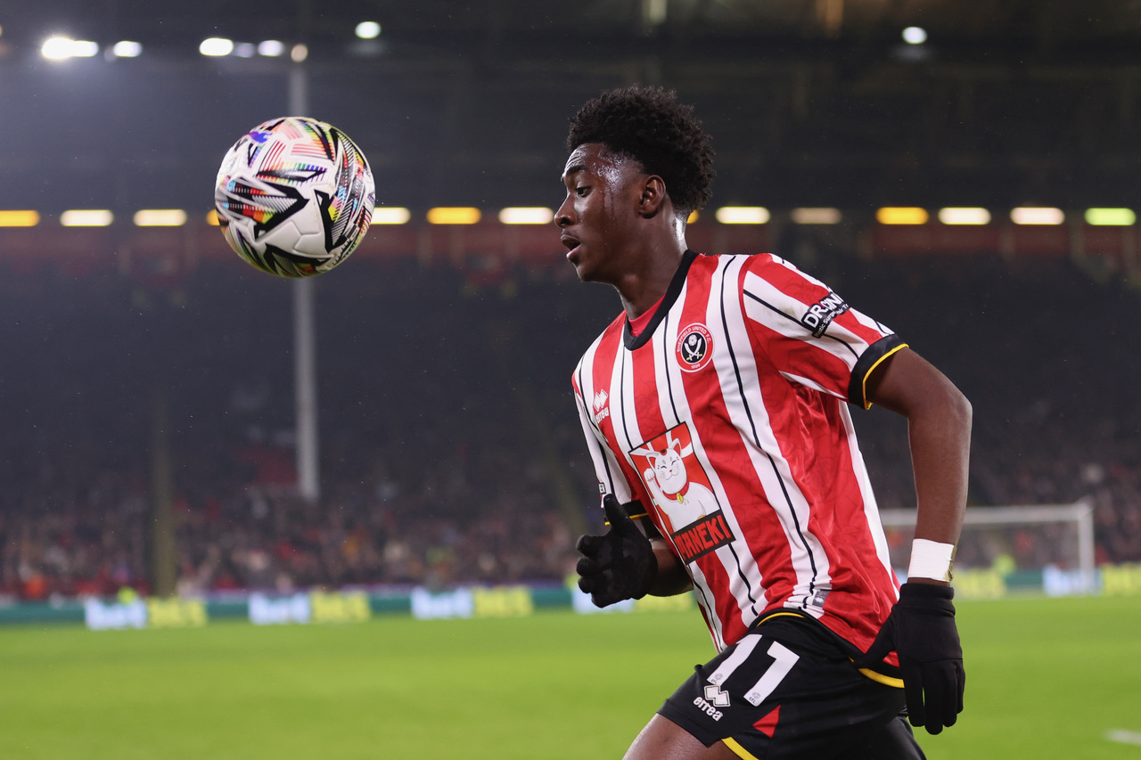 Jesurun Rak-Sakyi of Sheffield United FC