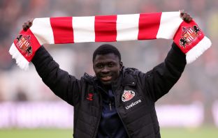 New signing Jocelin Ta Bi of Sunderland