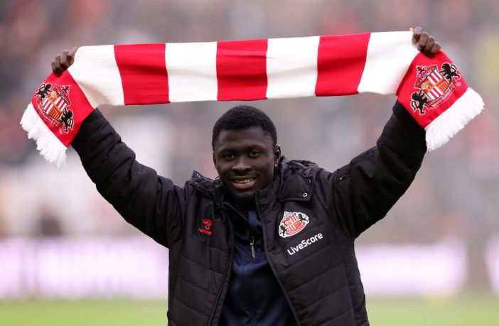 New signing Jocelin Ta Bi of Sunderland