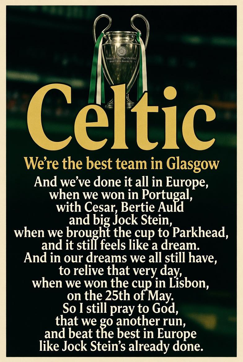Celtic - We're the best team in Glasgow