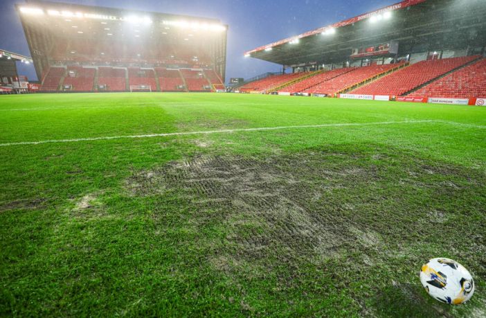 Pitch unplayable at Pittodrie