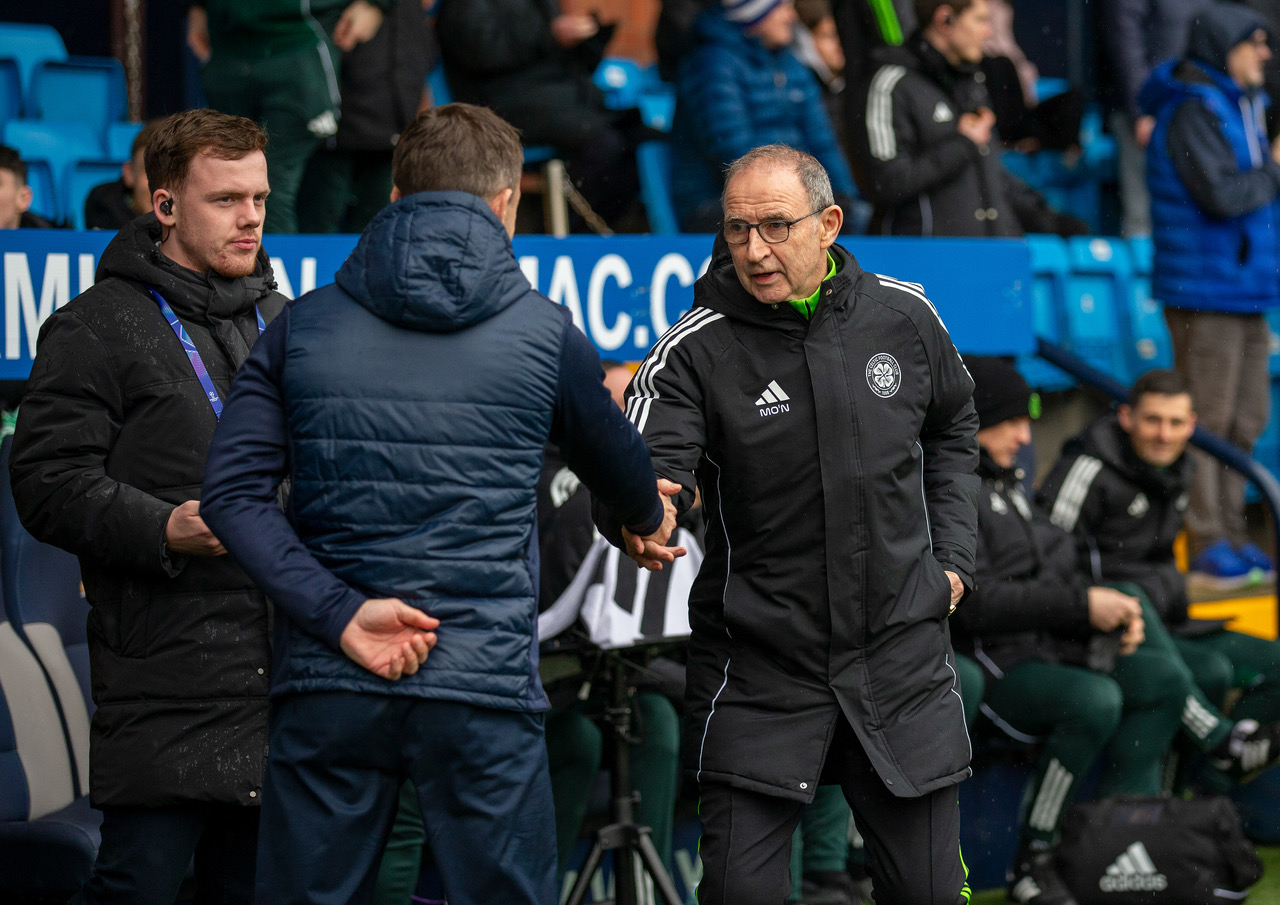 Martin O'Neill at Rugby Park