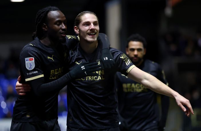 Lorent Tolaj of Plymouth Argyle