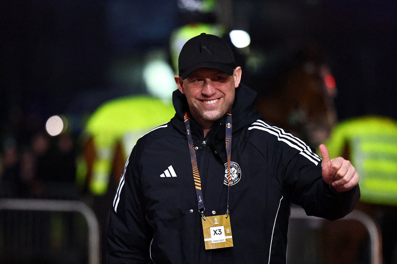 All smiles from Kasper Schmeichel 