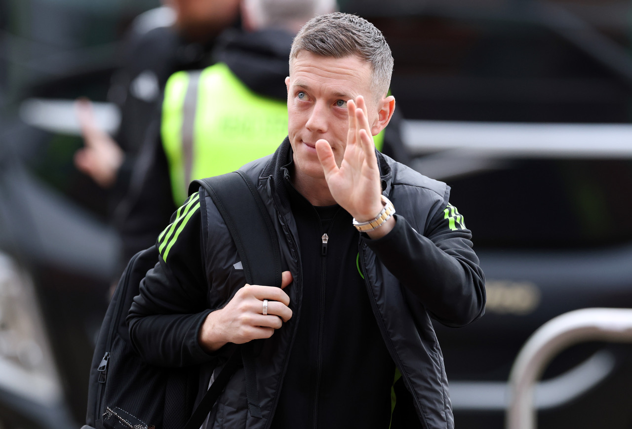 Celtic captain Callum McGregor