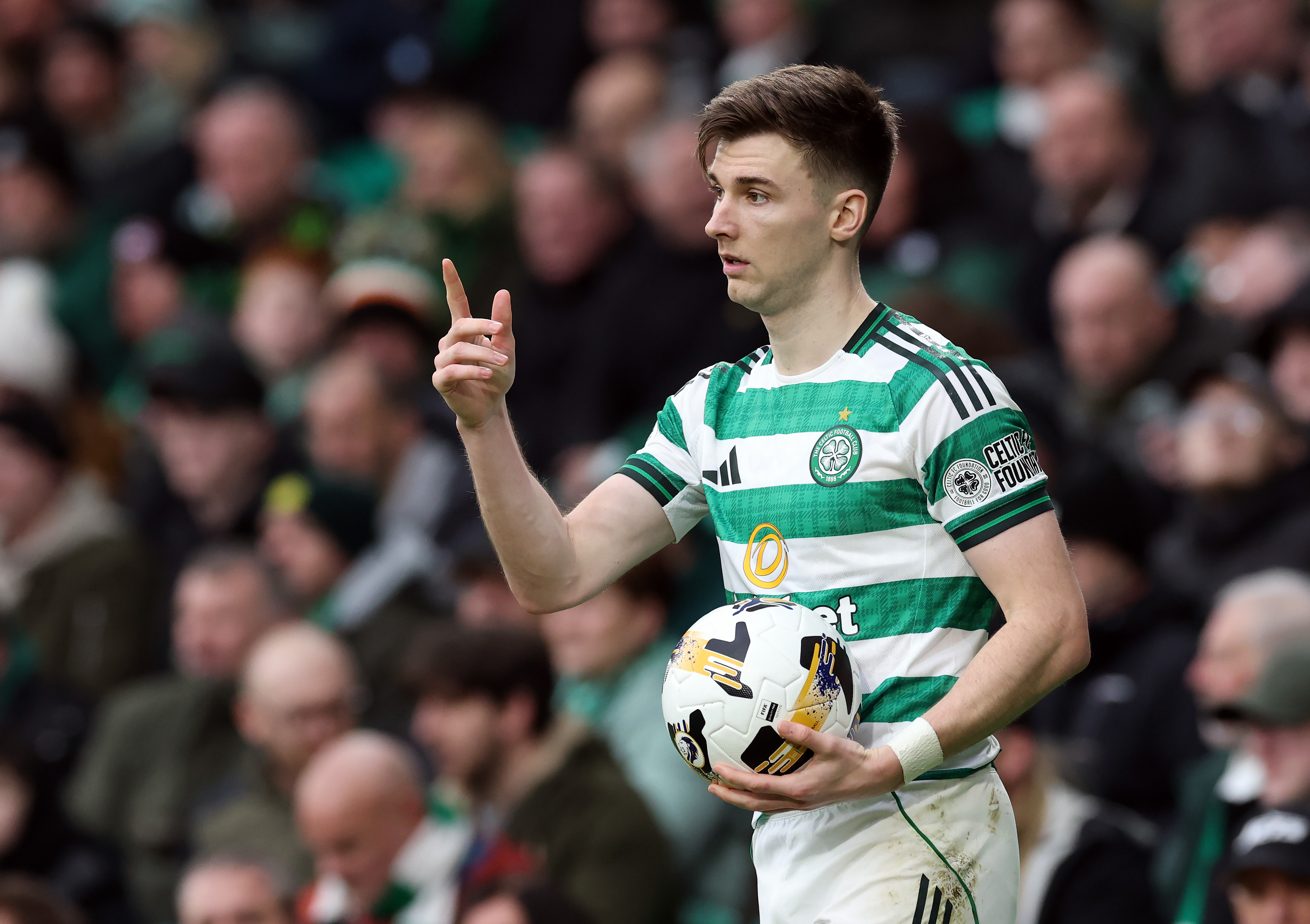 Kieran Tierney of Celtic 
