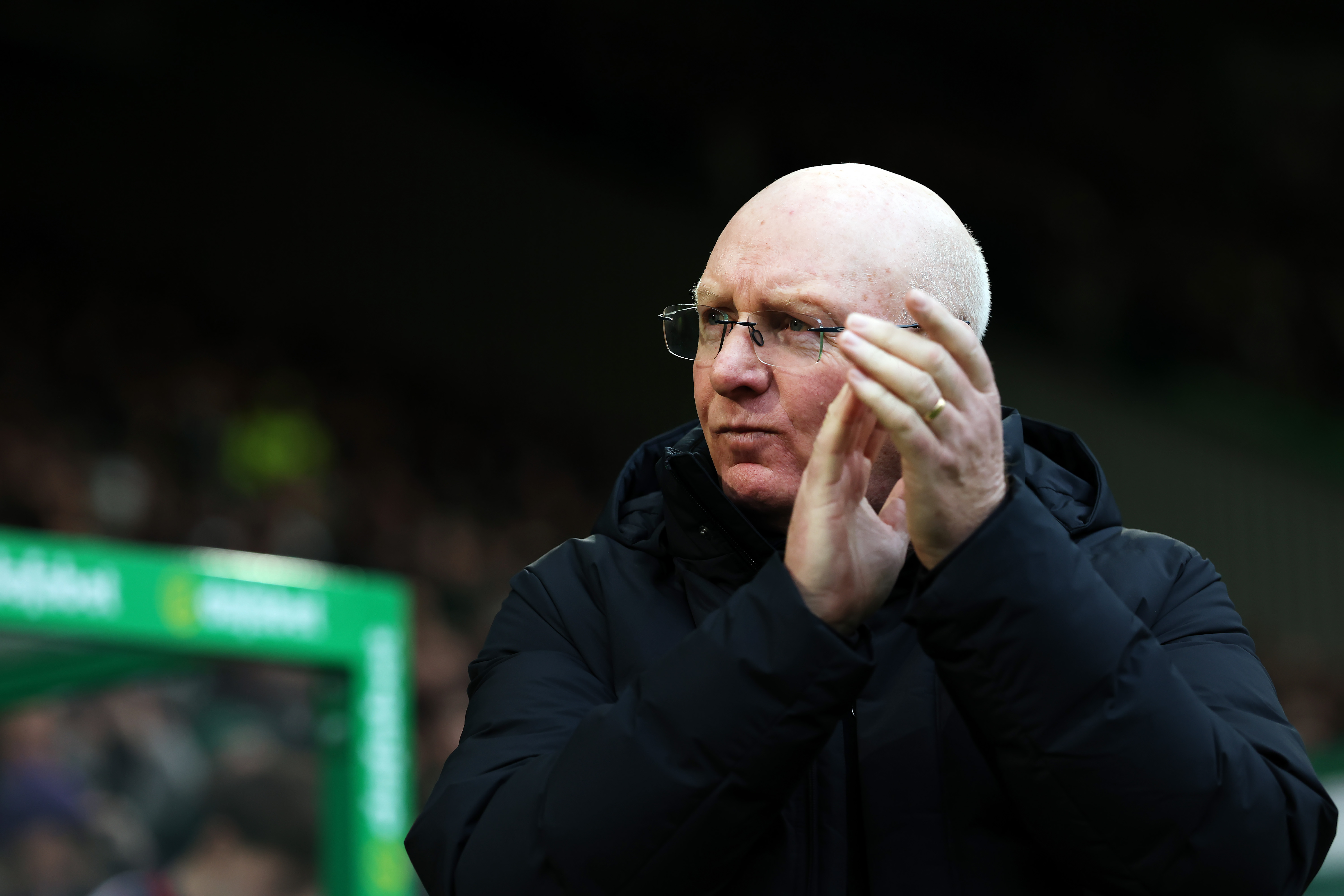 Falkirk manager John McGlynn