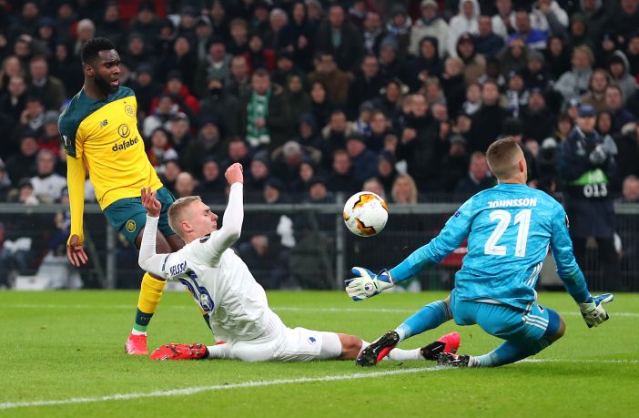 Odsonne Edouard of Celtic scores