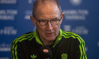Martin O'Neill, Media Conference at Rugby Park