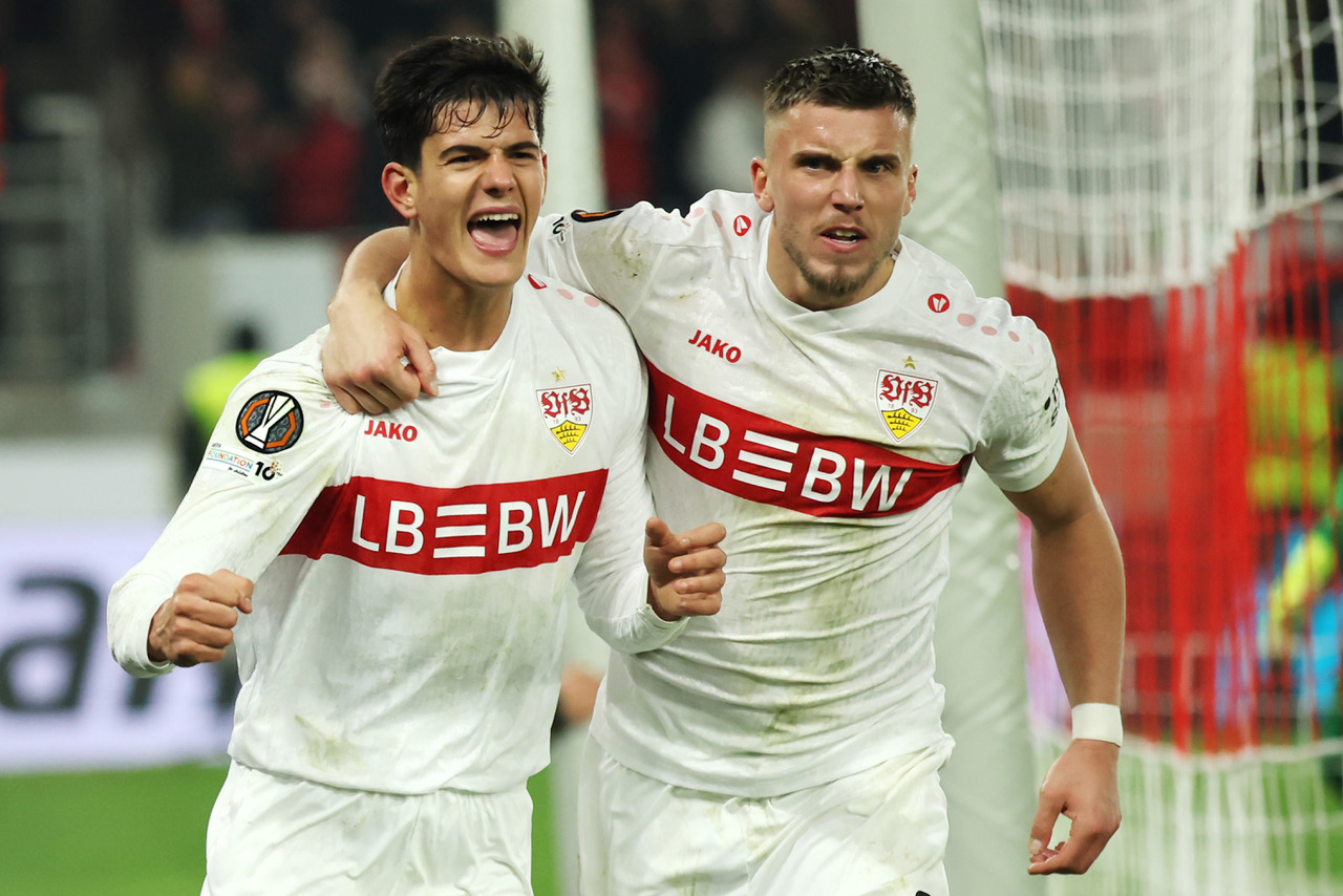 Chema Andres and Ermedin Demirovic celebrate