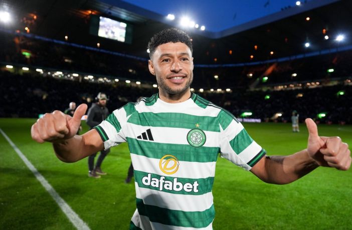 New signing Alex Oxlade-Chamberlain of Celtic