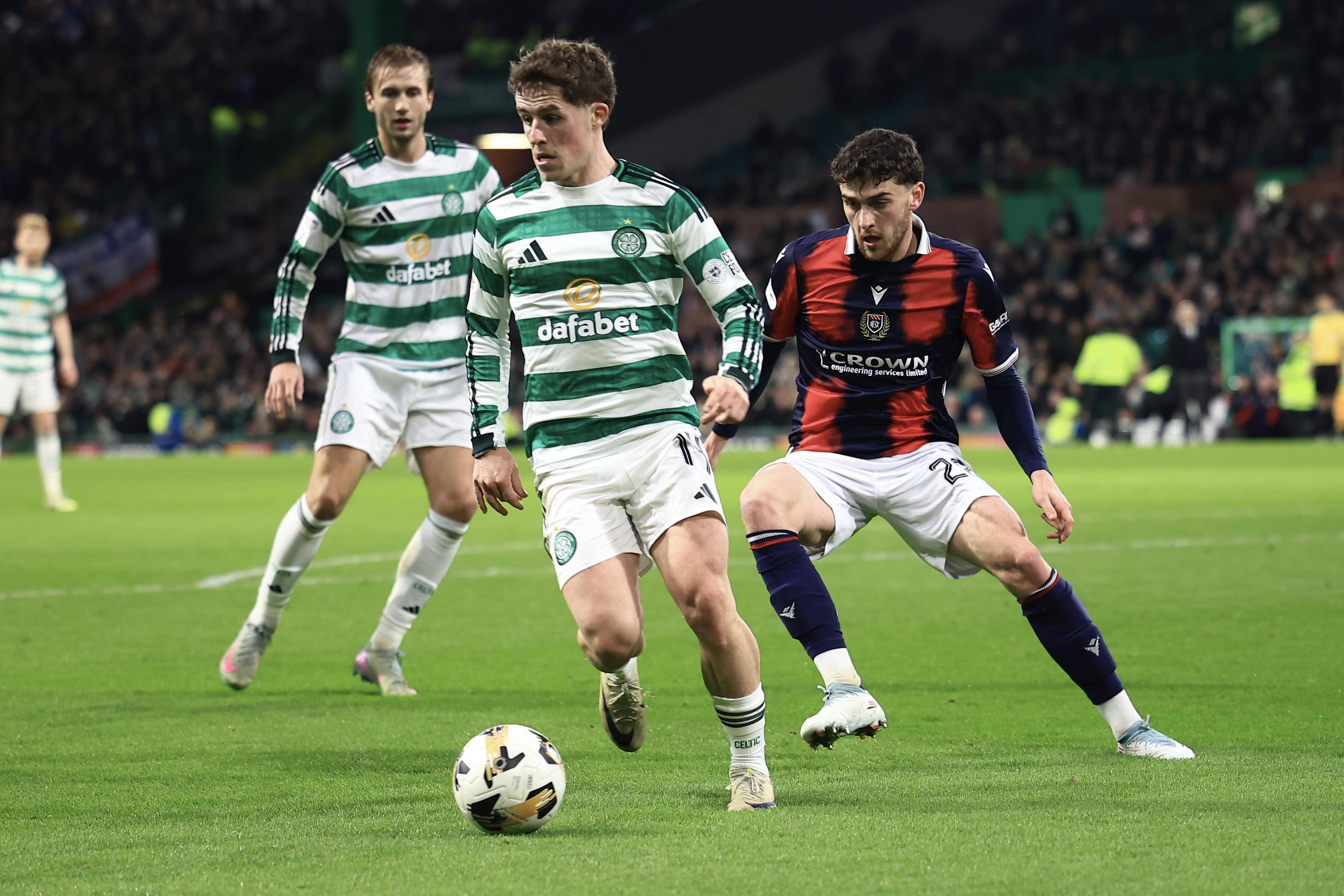 Luke McCowan of Celtic