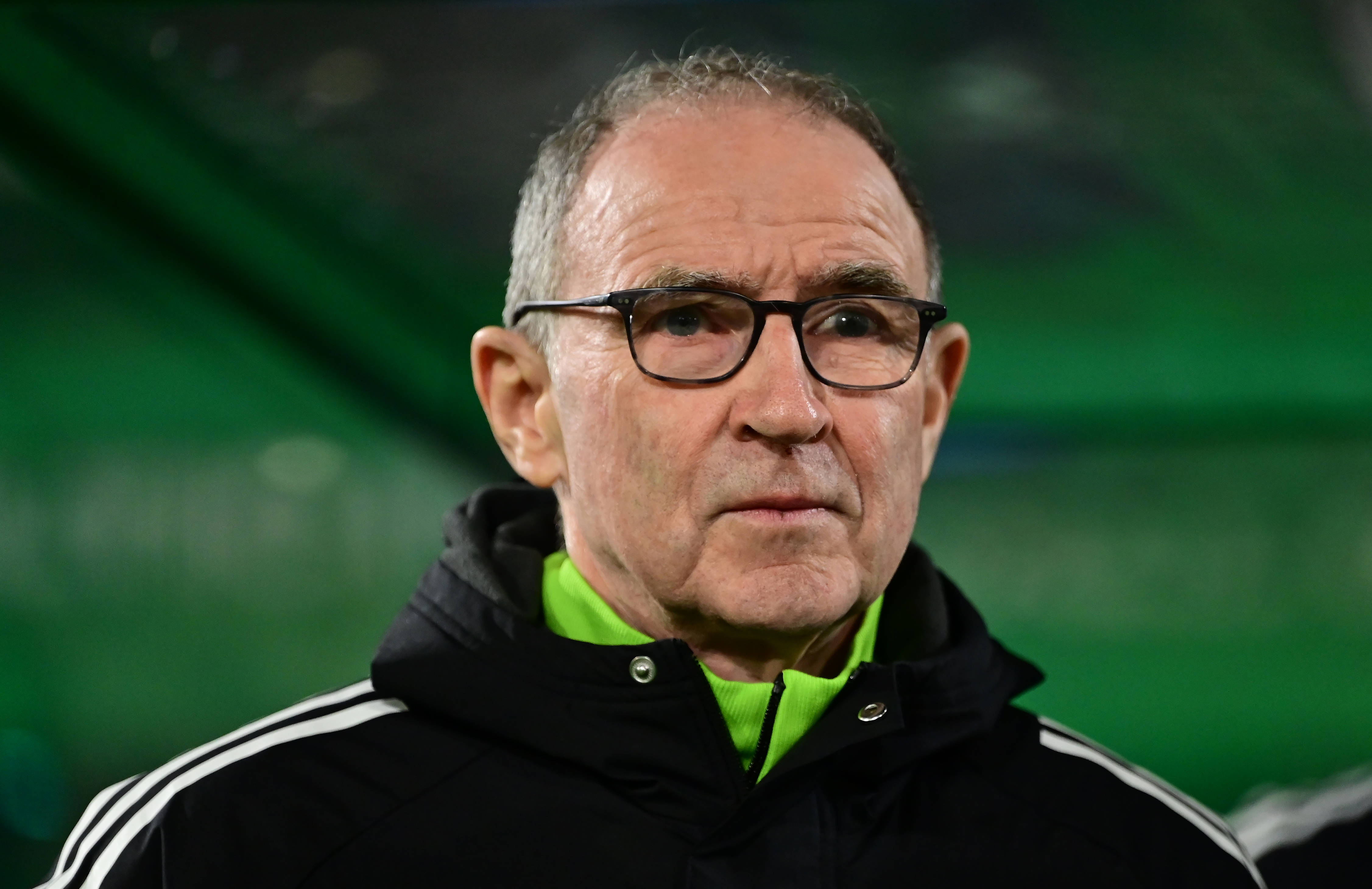 Martin O'Neill, manager of Celtic