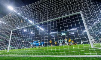 Alex Oxlade-Chamberlain's goal to make it 2-1 to Celtic.