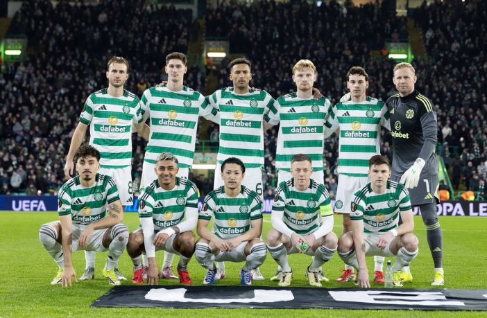Celtic team line-up