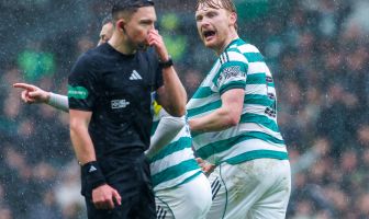 Liam Scales rages at Matthew MacDermid