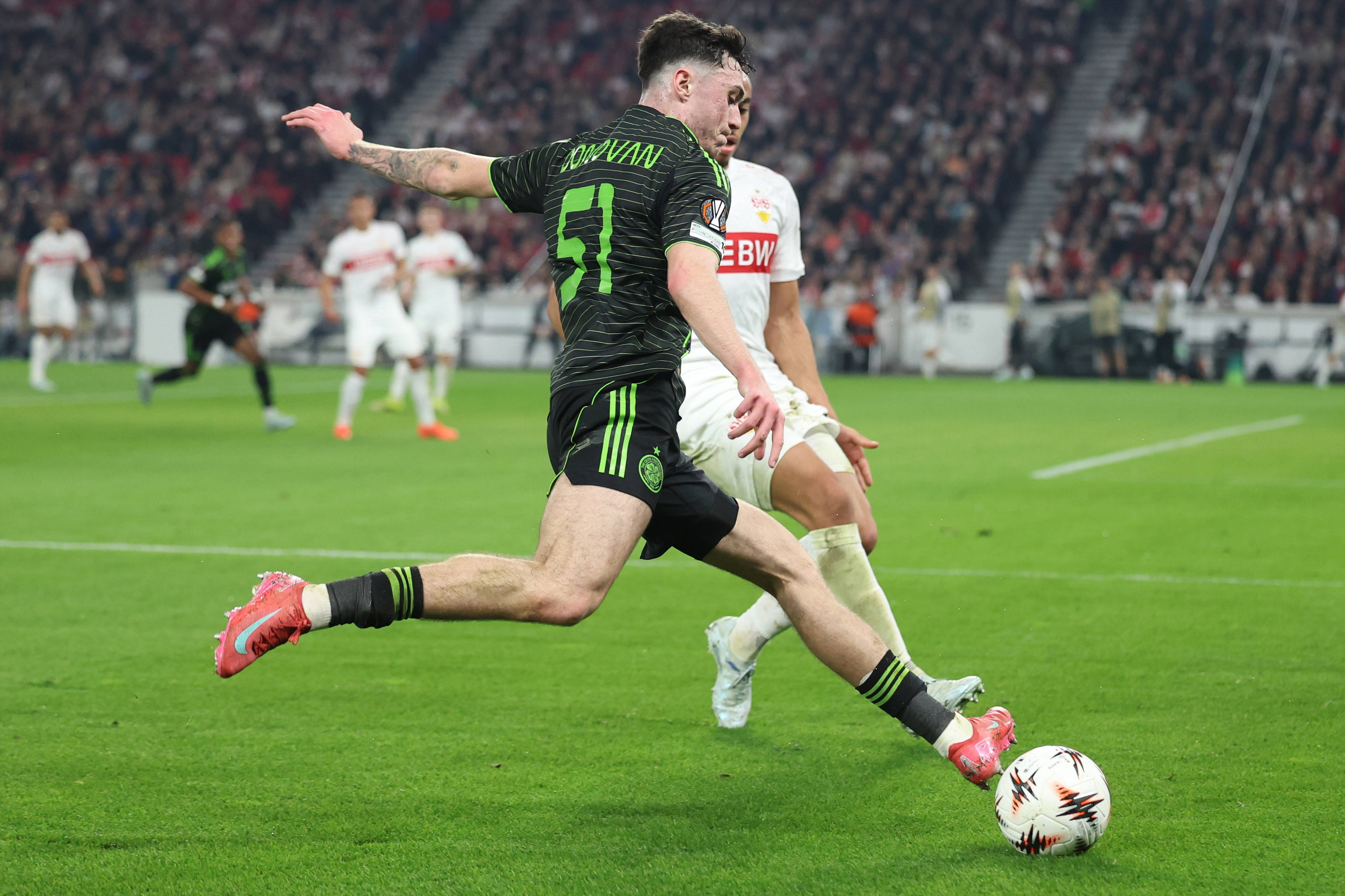 Colby Donovan of Celtic