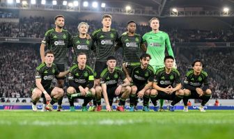 Celtic FC line-up v VfB Stuttgart