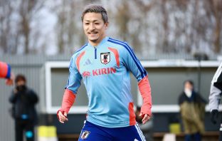 Daizen Maeda buzzing for Hampden appearance with Japan