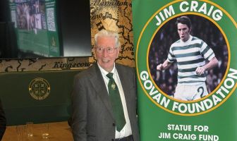 im Craig was helping to launch a campaign to build a statue in Govan where he spent his early years growing up at the Glasgow Irish Centre.