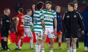 James Forrest at Pittodrie.