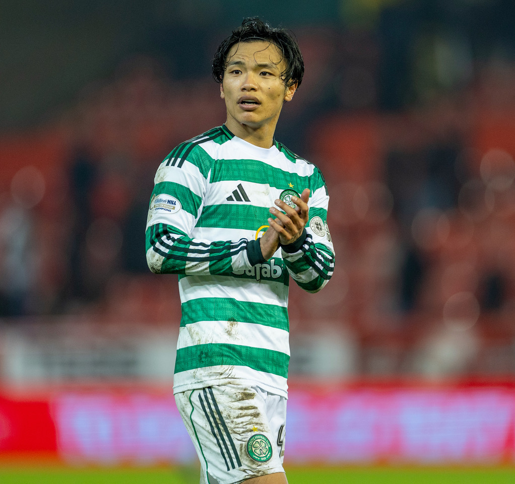 Reo Hatate at Pittodrie 