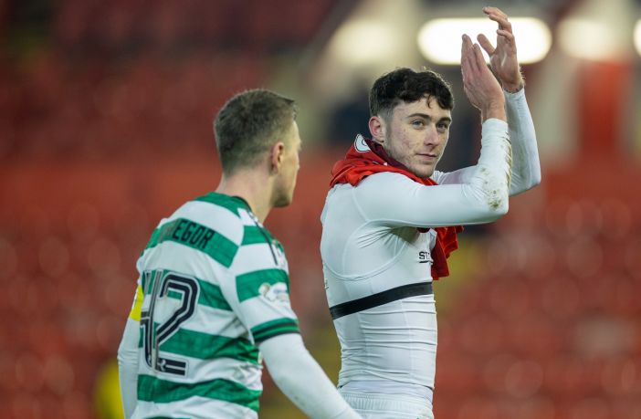 Colby Donovan at Pittodrie.