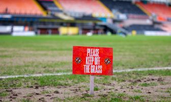 Keep off the grass - Tannadice