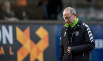Martin O'Neill at Tannadice