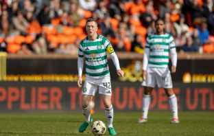 Callum McGregor at Tannadice