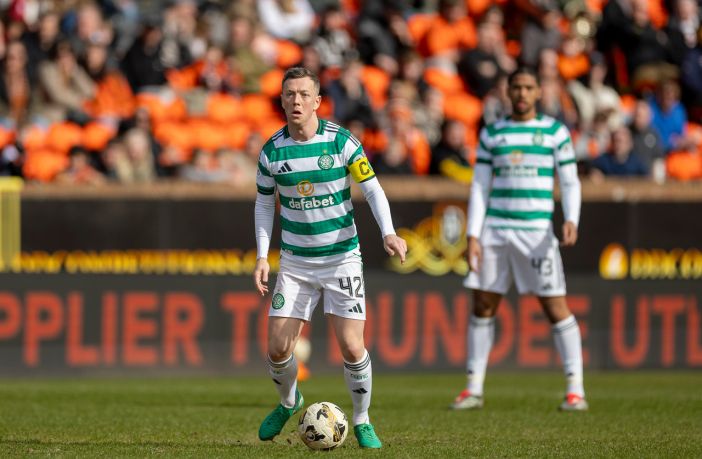 Callum McGregor at Tannadice