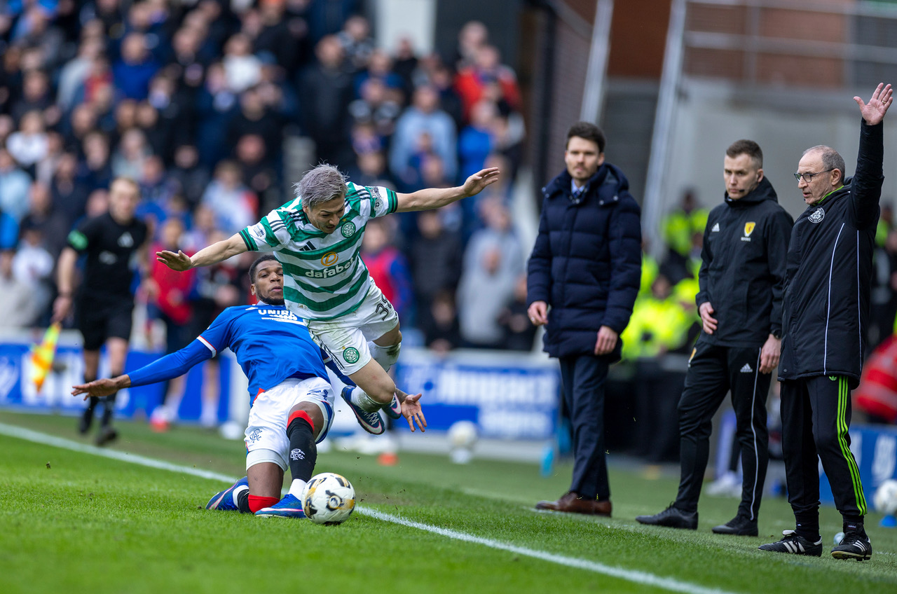 Daizen Maeda at Ibrox 