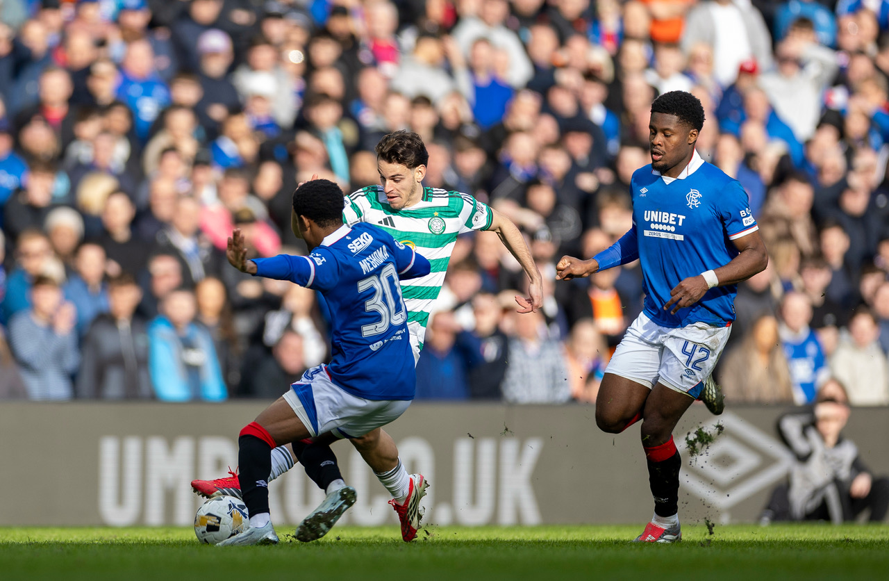 Paulo Bernardo at Ibrox 