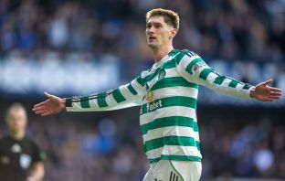 Tomas Cvancara celebrates