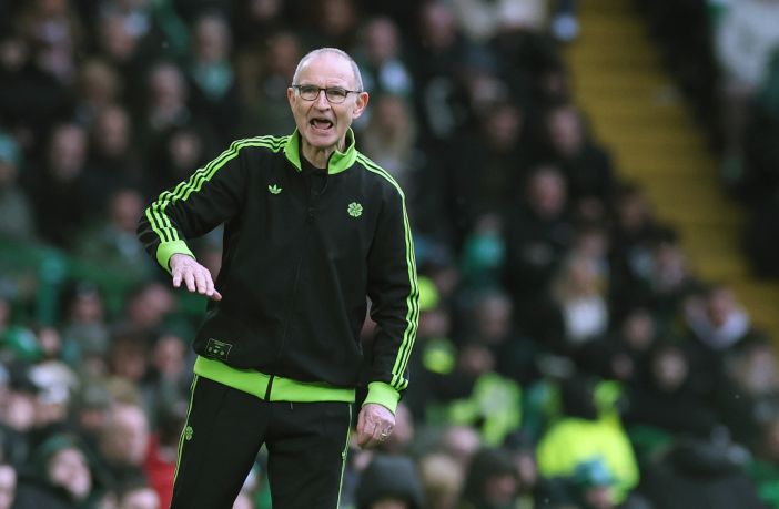 Celtic manager Martin O'Neill