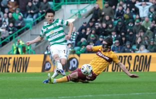 Hyunjun Yang of Celtic scores
