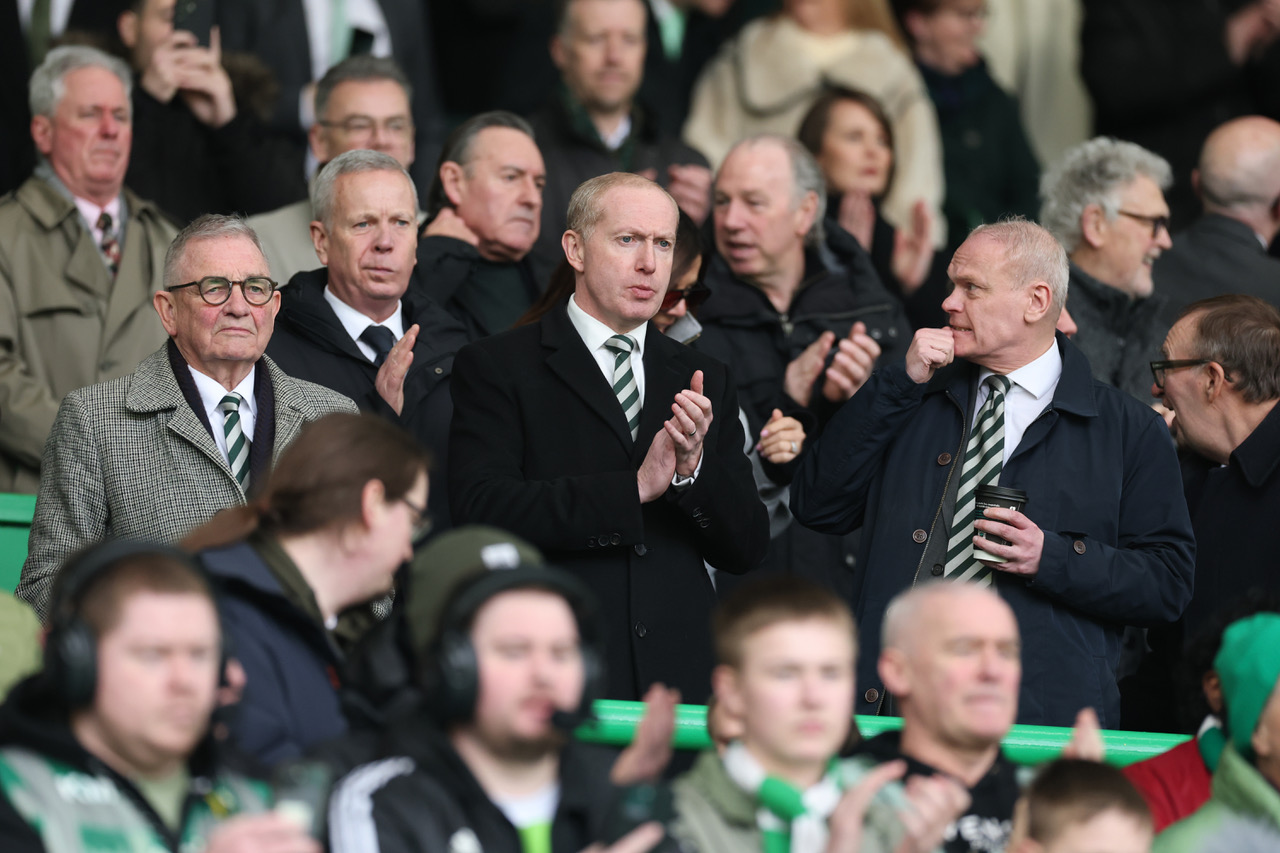 Celtic CEO Micheal Nicholson