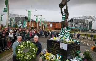 Former team mates Bertie Auld and John Clarke pay tribute to Billy McNeill