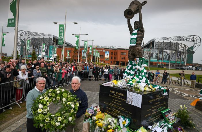 Former team mates Bertie Auld and John Clarke pay tribute to Billy McNeill